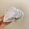 Presilha de cabelo com laço estampado em acrílico, luxo leve e alta moda, pinça de garra estilo étnico, design único, acessório de cabelo de nicho para mulheres