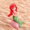 Concha Sirena Micro Paisaje Escritorio Hogar Muñeco Dibujos Animados Adornos Pequeños DIY Tanque de Agua Acuario Accesorios de Paisajismo