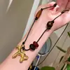 Collar Largo con Colgante de Caballo del Año Zodiacal con Cuentas para Mujer, Nicho de Gama Alta, Cadena para Suéter de Otoño e Invierno, Fácil de Combinar, Nuevo Estilo 2025