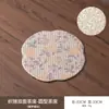 Alfombrilla de Té Bordada en Brocado Dinastías Tang y Song con Brillo Dorado, Alfombrilla de Mesa de Lujo Ligero Inspirada en Zen de Doble Cara, Alfombrilla para Tetera, Alfombrilla de Tela Hecha a Mano