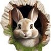 Nuevo colgante transfronterizo de conejo de Pascua, decoración familiar, mochila, llavero, colgante de conejo