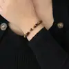 Pulseira de Pérola de Formato Irregular Francesa Pulseira para Mulheres Nicho Luxo Leve Exquisite Moda Meia Pulseira Dourada Acessórios de Pulseira