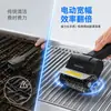 Cepillo Limpiador Eléctrico para Barbacoa, Herramienta Multifuncional Portátil Recargable para Limpiar Parrillas al Aire Libre para Camping con Luz
