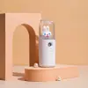 Dispositivo Hidratante de Animal de Estimação Fofo de Desenho Animado, Vaporizador Facial, Dispositivo de Beleza Portátil com Borrifador Recarregável por USB, Boneca de Mão Presente, Proteção para os Olhos