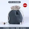 Bolsa de almacenamiento Wenwan joyería pulsera nuez taza de té taza maestra bolsa de almacenamiento portátil con cordón para llevar franela bolsa de tela pequeña