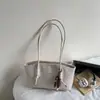 Bolsa Grande da Moda para o Dia a Dia para Mulheres 2025 Outono Nova Casual Simples Bolsa Tote Versátil de Ombro/Axila