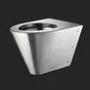 [Personalizado] Inodoro de Acero Inoxidable Montado en Pared, Resistente al Frío y al Agrietamiento por Congelación 304/316 Venta Directa de Fábrica Inodoro de Descarga