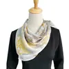 Lenço de Seda de Amora da Floresta Fubao Moda Feminina Primavera e Outono Lenço Quadrado 70cm Lenço de Seda Lenço Decorativo