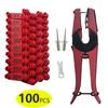 Arete ovino PE paquete de comercio exterior pinzas para aretes aguja de marca rojo amarillo azul verde naranja cinco colores embalaje independiente L6 precio especial