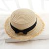 Chapéu de Palha Chapéu de Sol Feminino Proteção Solar Chapéu de Grinalda Plano para Chapéu de Praia Dobrável de Saída à Beira-Mar Chapéu de Sol Dobrável