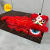 Cabeza de León de Plástico para Niños (6/9 pulgadas) - Accesorios para la Danza del León del Sur de Foshan
