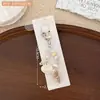 Colgante de oso lindo estilo coreano, llavero de cachorro flocado, decoración versátil para mochila, adorno de bola de pelo, colgante para cadena de teléfono