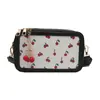 Moda de Verão 2025 Elegante Estiloso Estilo Coreano Moda Casual Doce Estilo Floresta Ombro Único Transversal Pequena Bolsa Quadrada