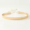 Cadena para la cintura con patrón de martillo de venta caliente europea y americana, diseño simple de lentejuelas, cadena metálica para la cintura, accesorios para la ropa, cinturón, vestido de mujer, ropa