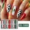 Película de esmalte de uñas nueva Zhengxiang para frontera, pegatinas de uñas con diseños de banderas de la Copa Mundial de Fútbol de Estados Unidos, Canadá y México, pegatinas adhesivas para uñas Amazon