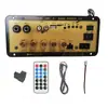 Tarjeta de Enchufe Digital Amplificador de Coche de Triple Uso con Reverb, Puede Conectar Micrófono Mic, Placa Amplificadora D100, Amplificador Bluetooth