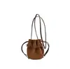 Otoño 2026 Nuevo Bolso Pequeño Mate Diseño de Nicho Retro Casual Bolso Cruzado con Cordón Bolso Versátil Bolso de Hombro
