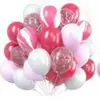 Nuevo Globo de Confeti Largo Dorado con Lentejuelas de 12 pulgadas Globos para Decoración de Escena de Fiesta de Cumpleaños 30 Globos Transfronterizos