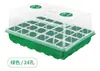 Caja de Plántulas de Tamaño Grande Caja de Germinación con Tapa Alta Caja de Cultivo para Plantar Maceta Rejillas de Ventilación Plántula Tapa Alta Especial para Plántulas de Horticultura
