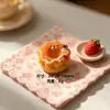 Brinquedo de Comida Desenho Animado Pão de Rosca Simulado Acessórios de Resina Pingente de Chaveiro Acessórios para Joias DIY Grampo de Cabelo Fivela de Sapato