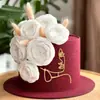 Topper de Bolo de Acrílico com Desconto para Grandes Volumes Transfronteiriços com Design Minimalista de Traço para Lembrancinhas de Festa de Meninas