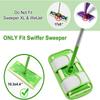 Adecuado para paño de repuesto para mopa plana Swiffer WetJet, accesorios para cabezal de mopa, repuesto para mopa húmeda y seca
