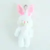 Venta al por mayor de fábrica muñeco de peluche de oso siamés para colorear, bolso de muñeco de oso siamés, llavero colgante, regalo de vacaciones