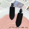 Pinza de Pato de Macarrón Brillante de 7 cm Pinza para el Cabello Sin Costuras Color Caramelo Accesorio para el Cabello Lindo Pinza Lateral Material Pinza para Flequillo