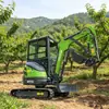 Directamente del Fabricante, Excavadora de Orugas de 2.5 Toneladas Sin Voladizo Trasero, Excavadora Pequeña Hidráulica Ht25, Excavadora Doméstica