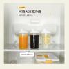 Taza para Cold Brew Jarra de Agua Fría Refrigerador Jugo Frío Té Botella Portátil para Cold Brew Jarra de Agua Fría Hogareño Resistente a Altas Temperaturas Anti-Caída