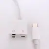 Adaptador Adecuado para Auriculares Huawei Tipo Dos en Uno Convertidor Android Convertidor de Carga Rápida PD18w