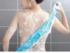Esponja corporal de silicona, cepillos para la espalda, toallas de baño, estropajo, exfoliante, masajeador, cinturón de ducha, cepillos de limpieza de piel extendidos