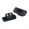 Enchufe de alimentación industrial tipo DB-8 de ocho palabras, socket de ocho palabras, 5A250V, adaptador para electrodomésticos, latón, socket de cola de ocho palabras