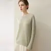 Suéter de Punto Consinee de Lujo Suave 100% Cachemira Pura para Mujer con Estrellas Plateadas por Toda Parte, Estilo Holgado Elegante