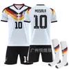 A2627 Alemania Camiseta de Visitante Copa del Mundo Uniforme de Fútbol No. 13 Müller N.º. 8 Kroos No. 7 Jersey de Havertz