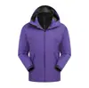 Nido de Pájaro Chaqueta Ligera de Plumas Tres en Uno Forro Polar Unisex Exterior Capa Dura Cortavientos Impermeable Tela Prensada Ultraligera