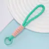 Lanyard Nuevo Estilo para Teléfono Móvil, Llavero Trenzado Corto de Poliéster Universal, Disponible en Múltiples Colores, Accesorio de Cuerda Antiperdida al por Mayor