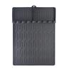 Amazon Más Vendido Mat Herramienta de Silicona para Horno Esterilla para Rack Lateral de Bandeja de Horneado de Camping al Aire Libre Esterilla Protectora de Silicona Piedra Negra