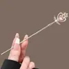 Horquilla de Varita Mágica Estilo Japonés Corazón de Chica Linda Tocado Horquilla Sencilla Accesorios para el Cabello de Nicho de Moda Nueva Horquilla 2025