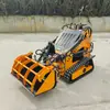 Cargador de carga deslizante, Carretilla elevadora hidráulica de cuatro ruedas motrices, Bulldozer sobre orugas eléctrico multifuncional controlado remotamente, Control remoto inteligente