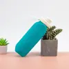 Taza Plegable de Silicona Portátil 600ml Botella Hervidor Deportivo Creativo Taza de Agua de Silicona Retráctil para Exteriores