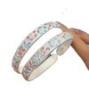 Pulsera de plata de ley maciza con esmalte antiguo de flor de ciruelo y corazón de sutra para mujer, estilo chino, estilo nacional, con nicho de personalidad.