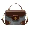 Bolso pequeño popular de este año para mujer, moda versátil 2023, nuevo bolso bandolera vintage, caja portátil, bolso cuadrado pequeño