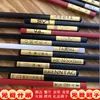 Chopsticks de liga metálica para hotel e restaurante, com gravação, para hot pot picante, antiderrapantes, resistentes a altas temperaturas