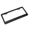 Amazon EUA transfronteiriça. calibre aço inoxidável moldura da placa de licença do carro moldura da placa de licença explosão da placa de licença americana carro modificado