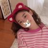 Pinza de Garra de Oso de Fresa Grande Lindo Clip de Pelo de Dibujos Animados de Felpa Dulce Pinza de Tiburón para Niñas 2026 Nuevos Accesorios para el Cabello Pasador de Pelo