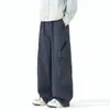Pantalones casuales softshell personalizados/a prueba de tres (agua, viento, suciedad) para hombres y mujeres, estilo dopamina de otoño, pantalones de trabajo rectos holgados multicolor para niñas