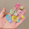 Grampo de Cabelo Nuvem para Crianças BB Clip Clip de Testa Acessório de Cabelo para Meninas, Ornamento de Cabelo para Fios Soltos, Presilha para Franja Lateral, Grampo Colorido