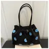Bolso de Lunares para Mujer 2026 Nueva Moda de Primavera Bolso de Hombro Súper Popular Gran Capacidad Bolso Tote para Viajes Diarios Bolso de Axila