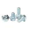 Parafuso Hexagonal Galvanizado Personalizado com Flange e Arruela Parafuso Hexagonal Parafuso Hexagonal com Flange